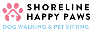 shoreline happy paws logo 2023