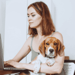 Hiring a Dog Walker While Working From Home 2 dog work from home