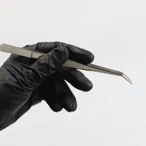 veterinarian removing botfly in the CT Shoreline