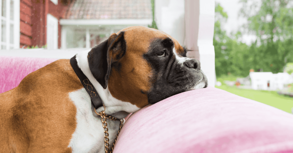 Top 5 Signs Your Dog Needs More Exercise dog waiting by window to go for walk in Old Saybrook, CT