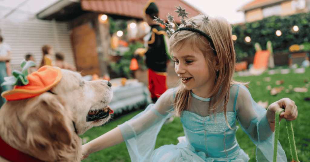 Trick-or-Treating with Pets in the CT Shoreline