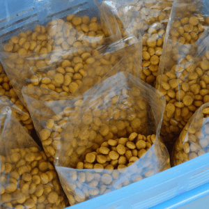 pet food in bags for a road trip in the CT Shoreline