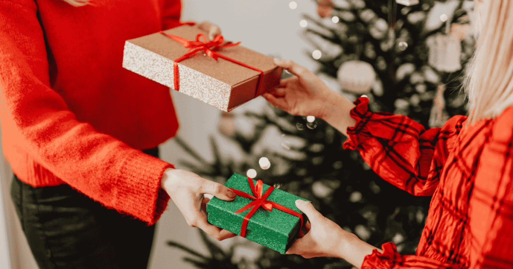 The #1 Gift for CT Shoreline Pet Parents shoreline pet parents exchanging holiday gifts old saybrook