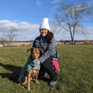 Nervous about hiring a dog walker? Shoreline Happy Paws dog walker in Old Saybrook 